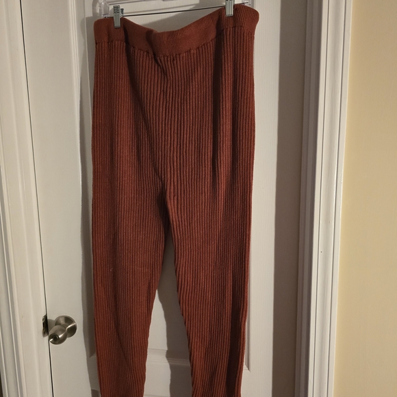 Fashion Nova Rust Ribbed Sweater Set - Picture 5 of 5